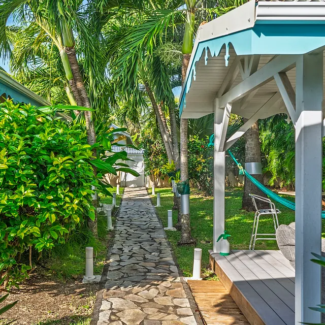 location villa guadeloupe jardin